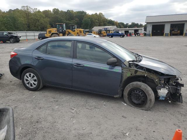 2T1BURHE5HC753509 - 2017 TOYOTA COROLLA L BLUE photo 4