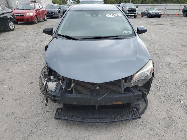 2T1BURHE5HC753509 - 2017 TOYOTA COROLLA L BLUE photo 5