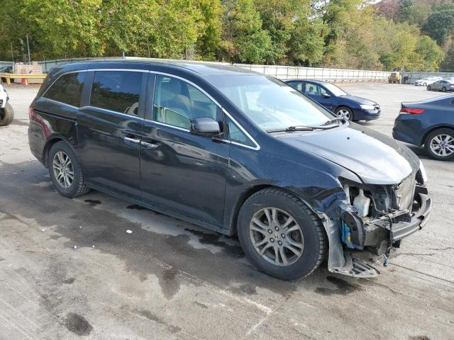 5FNRL5H48CB125496 - 2012 HONDA ODYSSEY EX BLACK photo 4