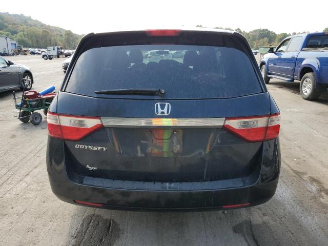 5FNRL5H48CB125496 - 2012 HONDA ODYSSEY EX BLACK photo 6