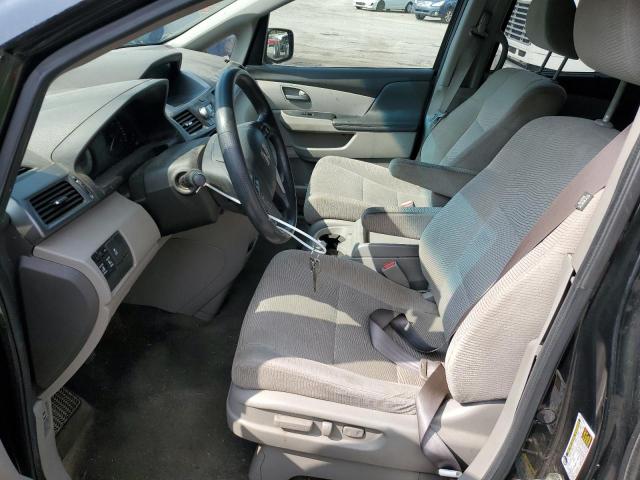 5FNRL5H48CB125496 - 2012 HONDA ODYSSEY EX BLACK photo 7