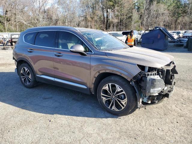 5NMS33AA6LH151101 - 2020 HYUNDAI SANTA FE SEL GRAY photo 4