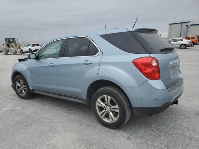 2GNALAEK5E6160814 - 2014 CHEVROLET EQUINOX LS BLUE photo 2