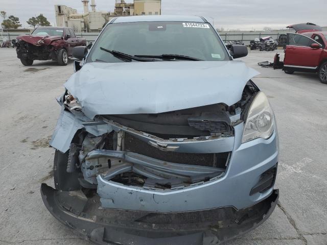 2GNALAEK5E6160814 - 2014 CHEVROLET EQUINOX LS BLUE photo 5