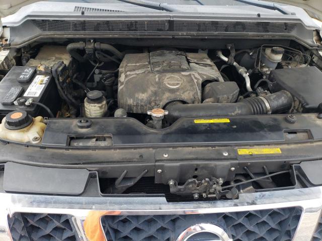 1N6BA07D08N343482 - 2008 NISSAN TITAN XE WHITE photo 11