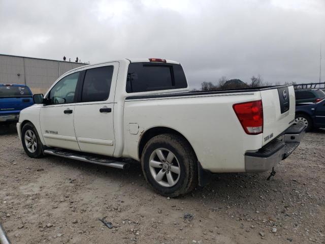 1N6BA07D08N343482 - 2008 NISSAN TITAN XE WHITE photo 2