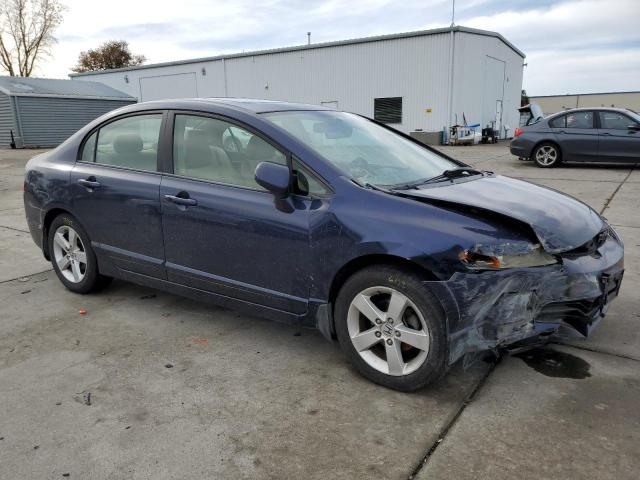 1HGFA16886L049207 - 2006 HONDA CIVIC EX BLUE photo 4