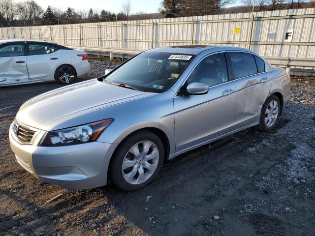 1HGCP26818A015891 - 2008 HONDA ACCORD EXL SILVER photo 1