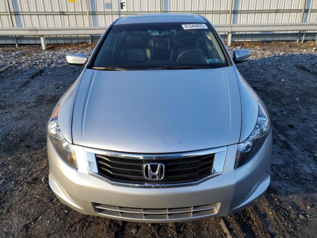 1HGCP26818A015891 - 2008 HONDA ACCORD EXL SILVER photo 5