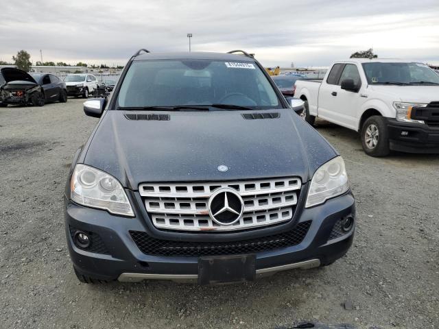 4JGBB8GB9AA604971 - 2010 MERCEDES-BENZ ML 350 4MATIC GRAY photo 5
