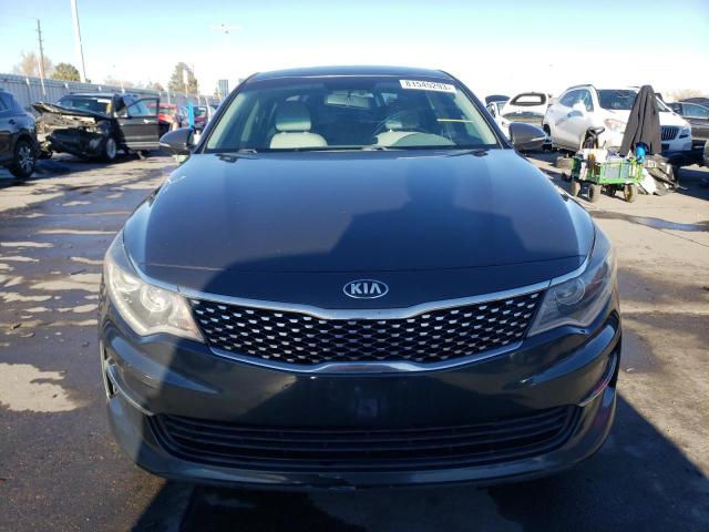 5XXGU4L35GG011908 - 2016 KIA OPTIMA EX BLUE photo 5