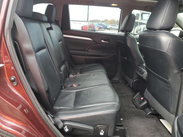 5TDJKRFH9FS141042 - 2015 TOYOTA HIGHLANDER XLE RED photo 11