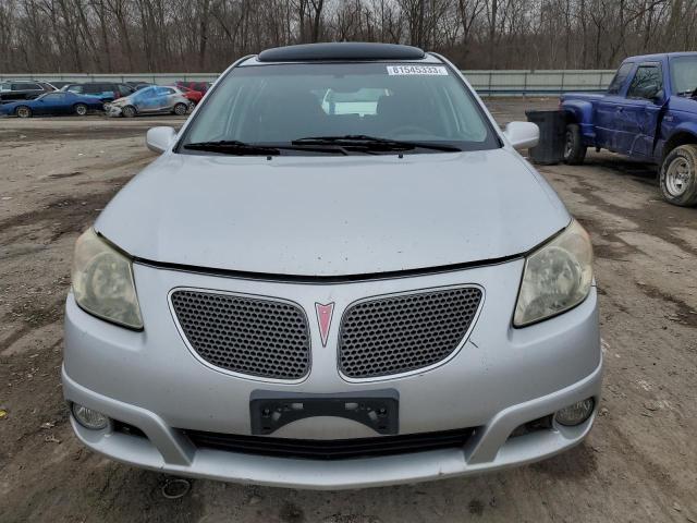 5Y2SL65837Z404322 - 2007 PONTIAC VIBE SILVER photo 5