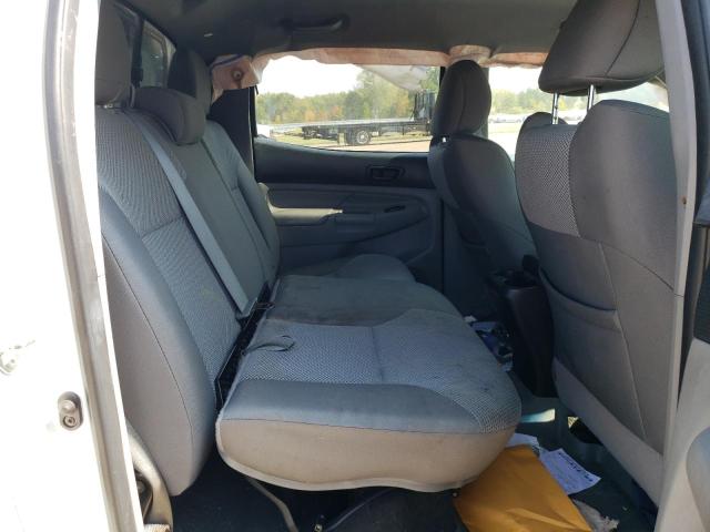 5TFLU4EN3FX142422 - 2015 TOYOTA TACOMA DOUBLE CAB WHITE photo 10