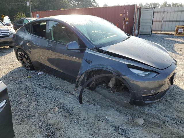 5YJYGDEF6MF249588 - 2021 TESLA MODEL Y GRAY photo 4