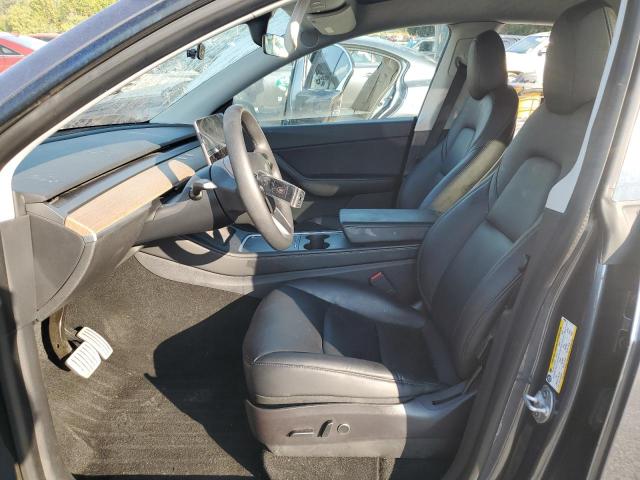 5YJYGDEF6MF249588 - 2021 TESLA MODEL Y GRAY photo 7