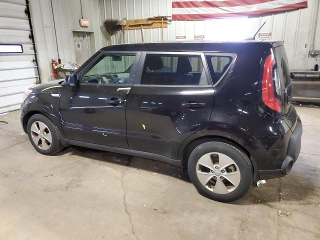 KNDJN2A27F7784744 - 2015 KIA SOUL BLACK photo 2