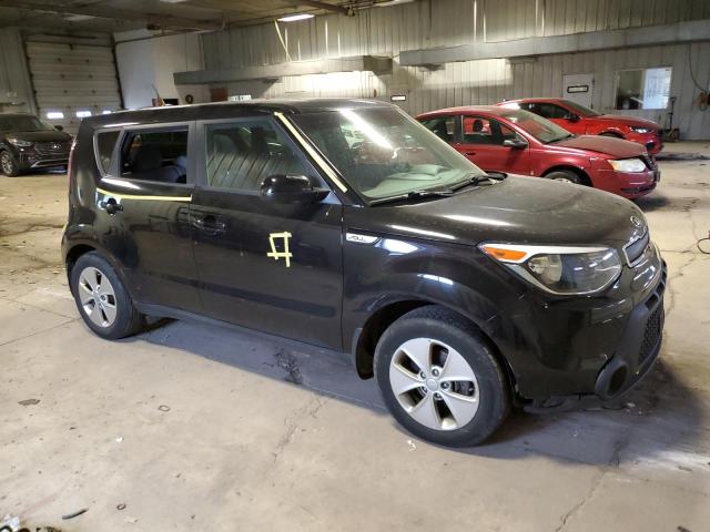 KNDJN2A27F7784744 - 2015 KIA SOUL BLACK photo 4