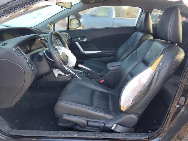 2HGFG3B05DH505524 - 2013 HONDA CIVIC EXL შავი ფოტო 7