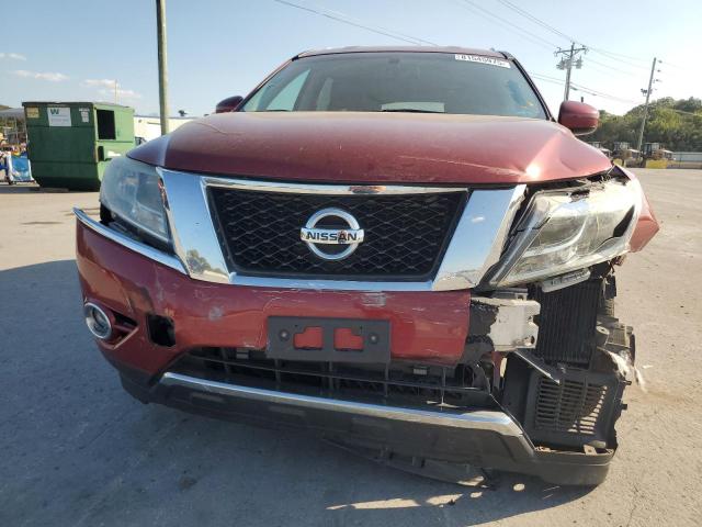 5N1AR2MM4EC650664 - 2014 NISSAN PATHFINDER S RED photo 5
