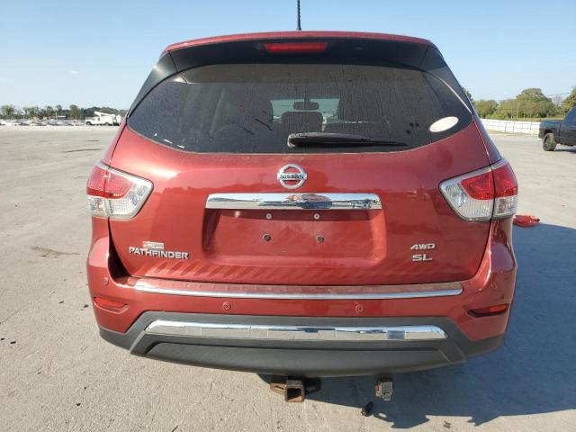 5N1AR2MM4EC650664 - 2014 NISSAN PATHFINDER S RED photo 6