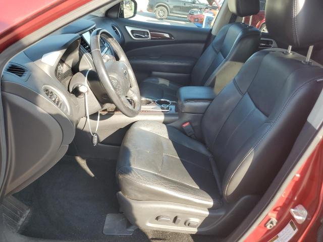 5N1AR2MM4EC650664 - 2014 NISSAN PATHFINDER S RED photo 7