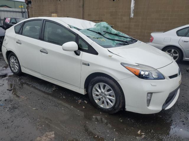 JTDKN3DPXC3009326 - 2012 TOYOTA PRIUS PLUG WHITE photo 4