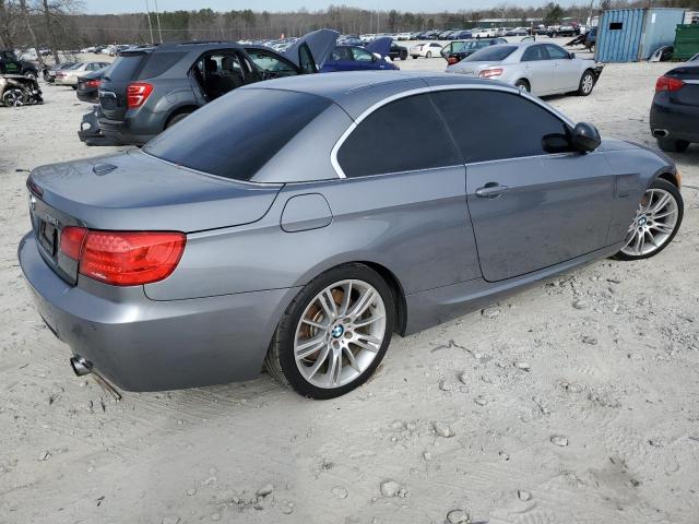 WBADX7C58DJ589678 - 2013 BMW 335 I SILVER photo 3