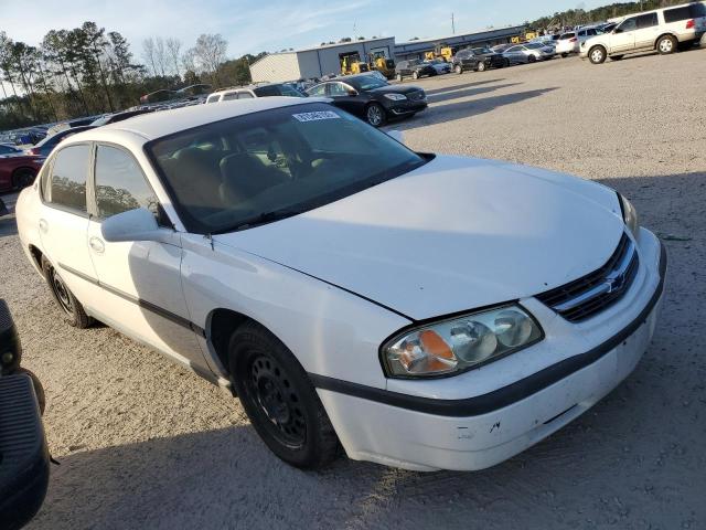 2G1WF52E549255813 - 2004 CHEVROLET IMPALA WHITE photo 4