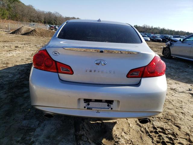 JN1CV6AR9FM523844 - 2015 INFINITI Q40 SILVER photo 6