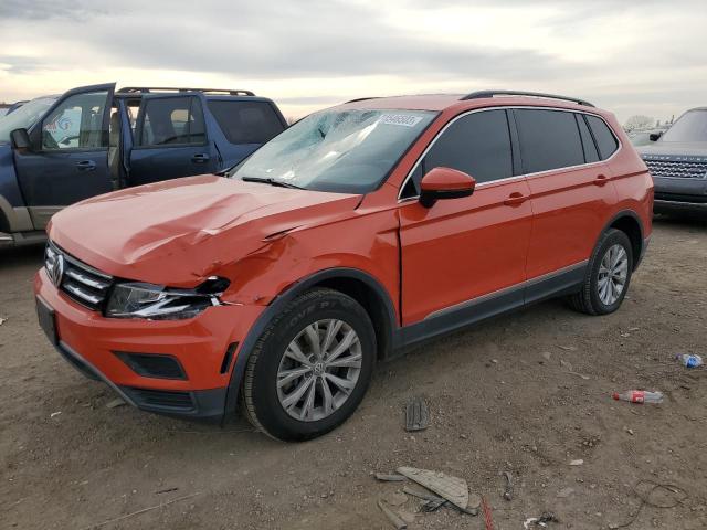 3VV3B7AX7JM161277 - 2018 VOLKSWAGEN TIGUAN SE ORANGE photo 1