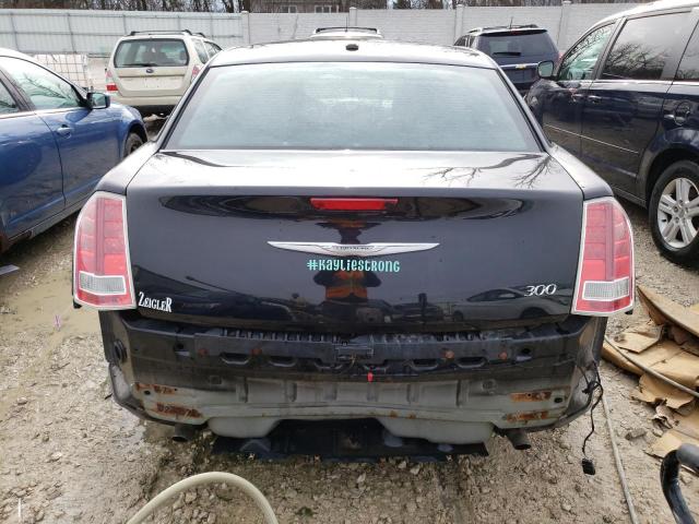 2C3CCAAG6EH343442 - 2014 CHRYSLER 300 BLACK photo 6