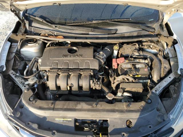 3N1AB7AP0KY357922 - 2019 NISSAN SENTRA S SILVER photo 11