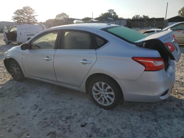 3N1AB7AP0KY357922 - 2019 NISSAN SENTRA S SILVER photo 2