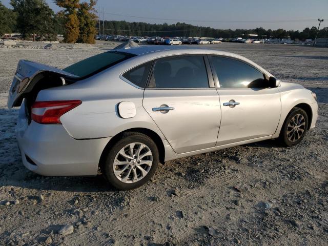 3N1AB7AP0KY357922 - 2019 NISSAN SENTRA S SILVER photo 3