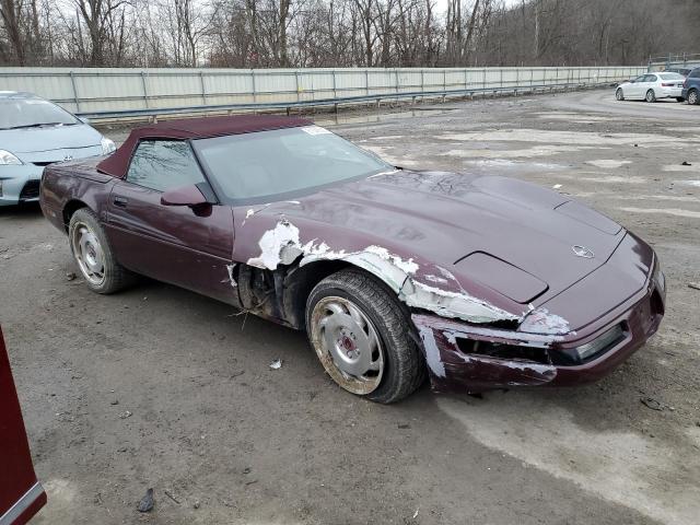 1G1YY33PXP5116883 - 1993 CHEVROLET CORVETTE PURPLE photo 4