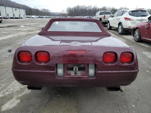 1G1YY33PXP5116883 - 1993 CHEVROLET CORVETTE PURPLE photo 6