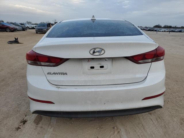 5NPD84LF3HH028469 - 2017 HYUNDAI ELANTRA SE WHITE photo 6