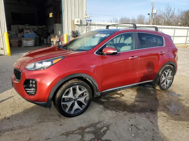 KNDPRCA63H7242485 - 2017 KIA SPORTAGE SX RED photo 1