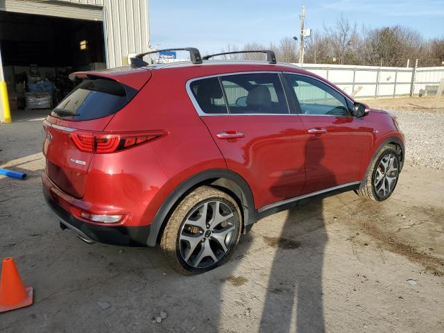 KNDPRCA63H7242485 - 2017 KIA SPORTAGE SX RED photo 3