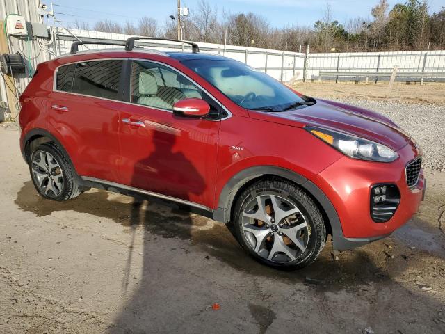 KNDPRCA63H7242485 - 2017 KIA SPORTAGE SX RED photo 4