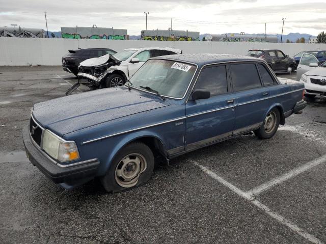 YV1AX8848J1333073 - 1988 VOLVO 244 DL BLUE photo 1