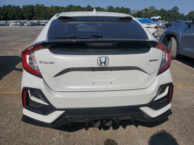 SHHFK7H40MU409710 - 2021 HONDA CIVIC SPORT თეთრი ფოტო 6