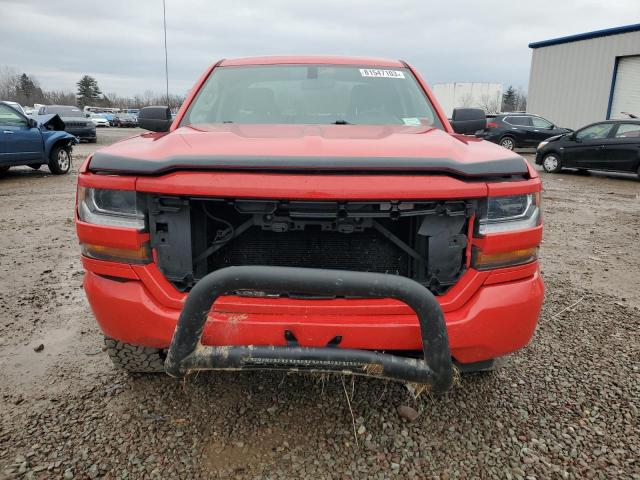 1GCVKPEC4GZ204804 - 2016 CHEVROLET SILVERADO K1500 CUSTOM RED photo 5