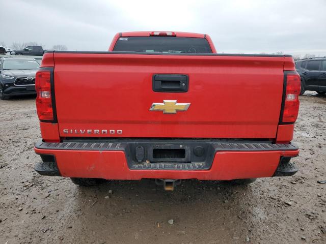 1GCVKPEC4GZ204804 - 2016 CHEVROLET SILVERADO K1500 CUSTOM RED photo 6