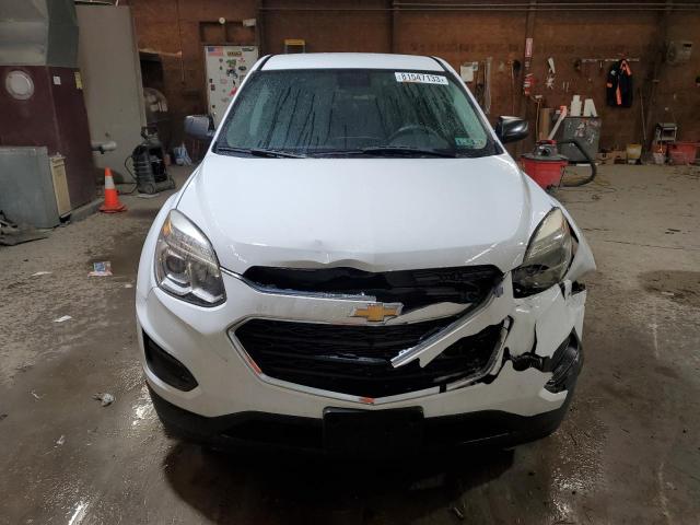 2GNALBEK0G6206851 - 2016 CHEVROLET EQUINOX LS WHITE photo 5