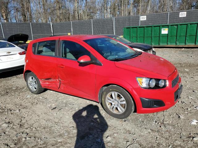 1G1JC6SH0C4193502 - 2012 CHEVROLET SONIC LT RED photo 4