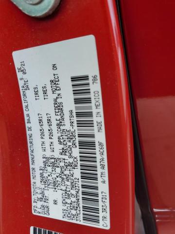 3TMCZ5AN4MM423712 - 2021 TOYOTA TACOMA DOUBLE CAB Qırmızı foto 13