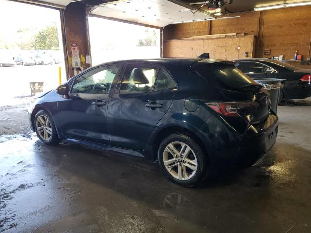 JTNK4RBE4K3072407 - 2019 TOYOTA COROLLA SE Niebieski zdjęcie 2