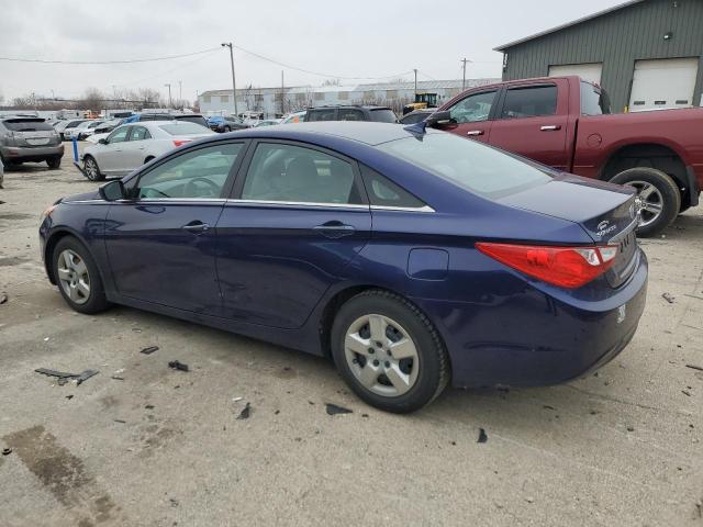 5NPEB4AC5BH251554 - 2011 HYUNDAI SONATA GLS BLUE photo 2